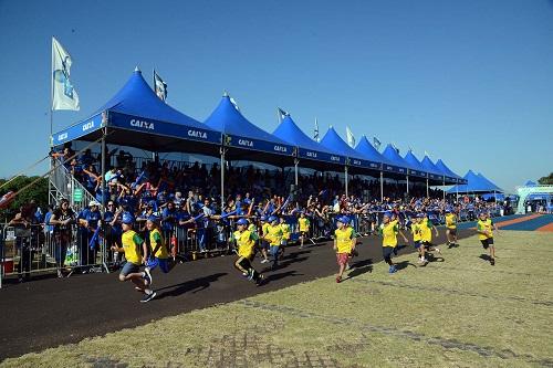 !,5 mil crianças participaram da maratoninha / Foto: Claudio Nonaca/Assessoria de Imprensa 